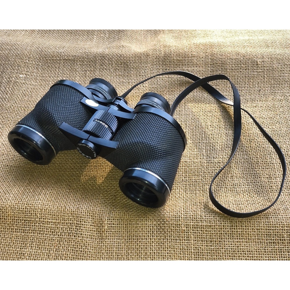 Vintage Tasco Zip 435Z Binoculars 7x35 Wide Angle Multi Coated Made In Japan